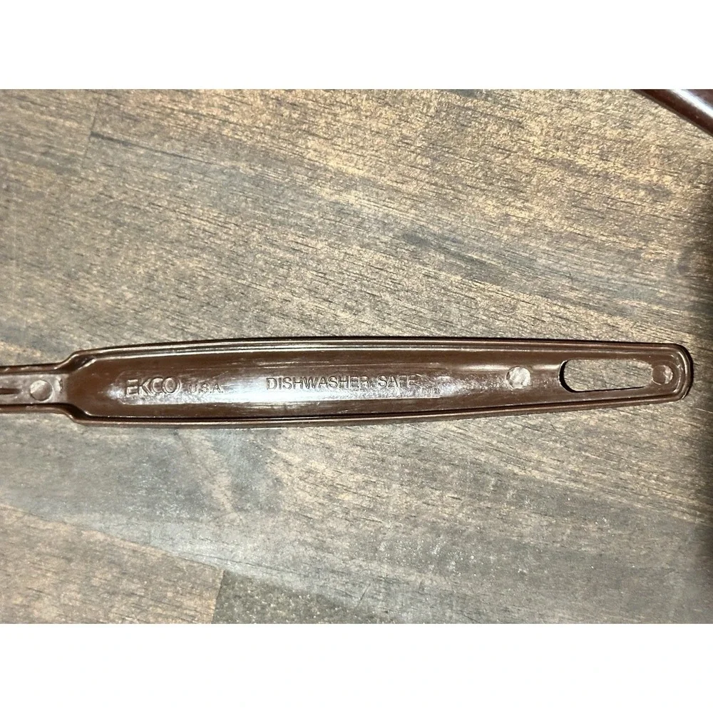 Vintage EKCO USA Brown Nylon 2-Tine Meat-Serving Fork 11